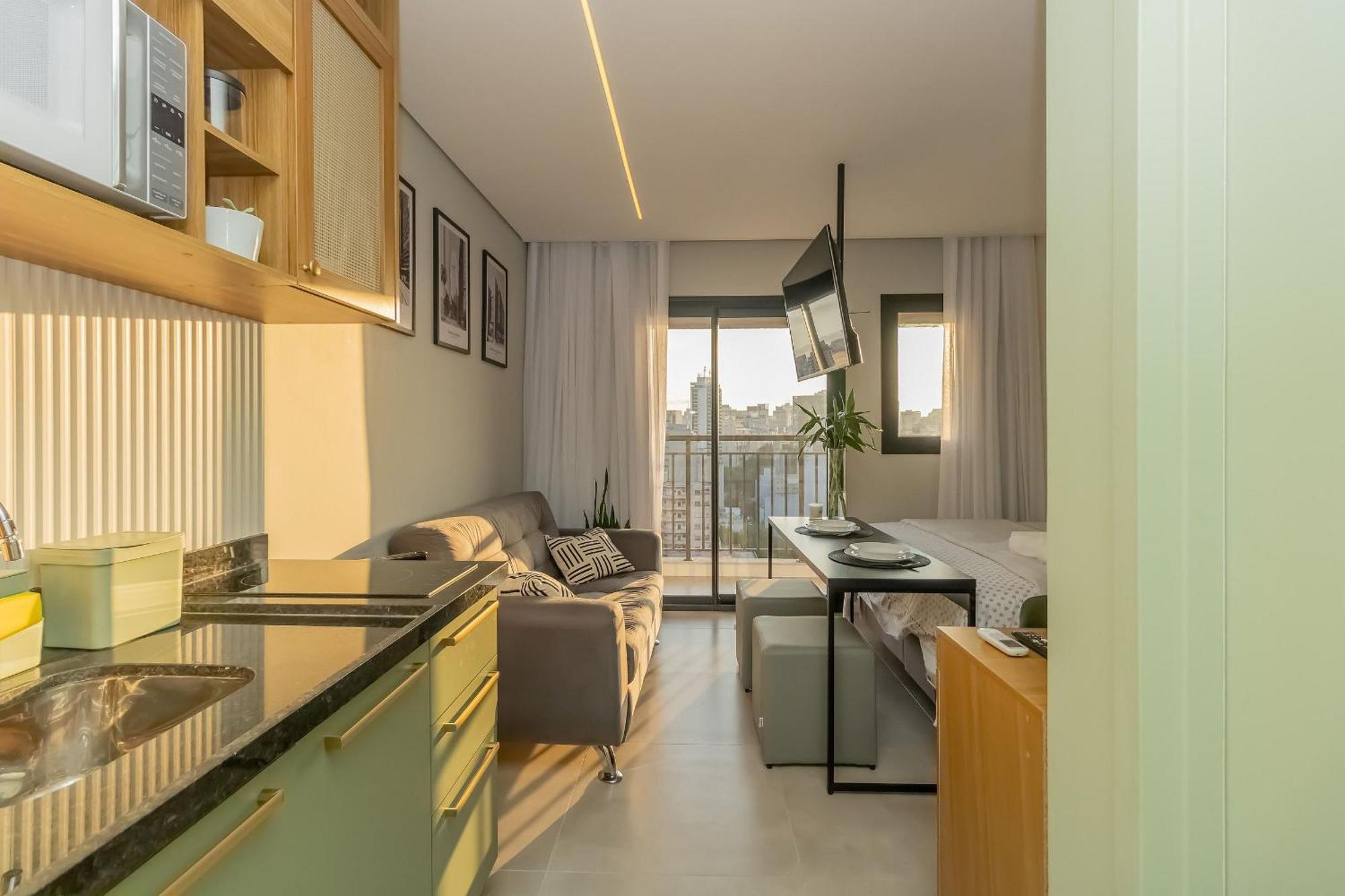 Moralia Consolacao - Luxo Com Vista Incrivel 公寓